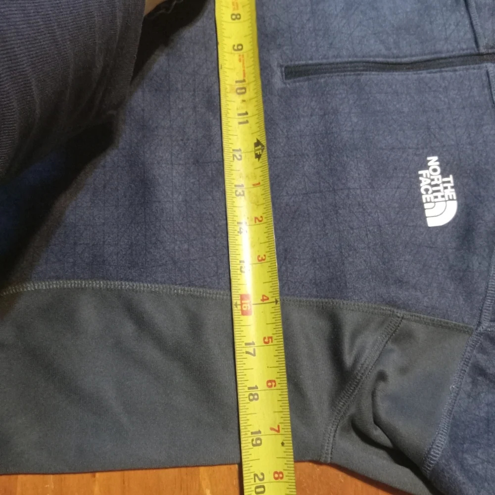 4/$10 The North Face Navy Blue Performance Pullover 1/4 Zip Men's Small